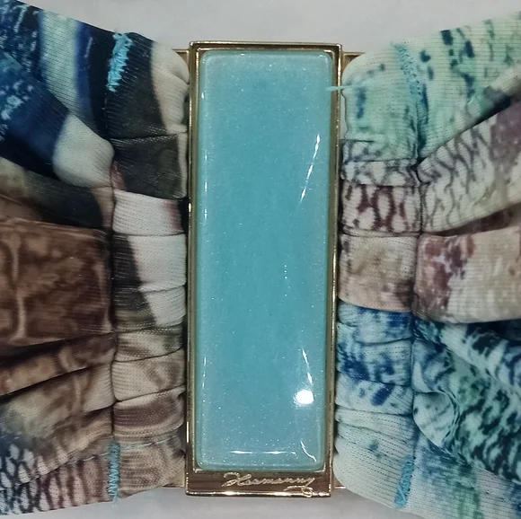 Paula Hermanny by Vixx bikini Snake Print Aqua Jewelled - Picture 2 of 9